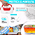 Marmita Eletrica Automatica 110v Para Casa Taxi Termica Com Divisorias Lunch Box - Imagem 4