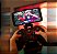 Controle Joystick Sem Fio V8 Wireless bluetooth Android Game Jogo Celular - Imagem 3
