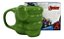 Caneca Formato 3D Marvel Mão Hulk Soco 350ml - Imagem 1