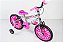 Bicicleta Infantil feminina Aro 16 cromada - Imagem 2