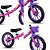 Bicicleta De Equilíbrio Infantil Aro 12 Rosa Nathor - Imagem 4