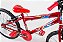 Bicicleta Infantil  Aro 20 vermelho - Imagem 3