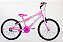 Bicicleta Infantil Menina Aro 20 Rosa - Imagem 1