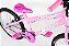 Bicicleta Infantil Menina Aro 20 Rosa - Imagem 3