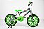 Bicicleta Infantil Masculina Aro 16 cromada verde - Imagem 1