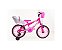 Bicicleta Infantil feminina Aro 16 com acessórios e cadeirinha de boneca - Imagem 5