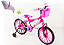 Bicicleta Infantil feminina Aro 16 com acessórios e cadeirinha de boneca - Imagem 4