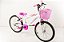 Bicicleta Infantil feminina Aro 16 com acessórios e cadeirinha de boneca - Imagem 2