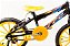 Bicicleta aro 16 infantil Preto/Amarelo - Imagem 2