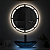 Espelho Decorativo Jateado com LED frontal e Touch Screen Luxo - Imagem 1