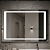 Espelho Decorativo com LED e Touch Screen - Imagem 1