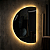 Espelho Meia Lua Com LED e Touch Screen - Imagem 1