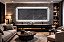 Espelho Quadrado 90 x 90 Com Led Duplo e 2 Touch Screen - Imagem 1