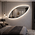 Espelho Decorativo Orgânico Com Led 3 TONS - Imagem 4