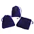 Saquinho de Veludo Para Joias Kit com 10 unidades Tamanho 12x17 cm - Imagem 6