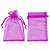 10 Saquinho de Organza Tamanho 10x15 cm Várias cores - Imagem 2