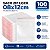 Saco Zip Lock 08x12cm 100 unidades Transparente Zip Lock - Imagem 2