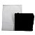 Kit 50 Saco Ziper com Trilho Branco fosco 30x40cm - Imagem 1