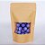 KIt 50 Sacos Stand Up Pouch 9x14 Kraft com Zip Lock - Imagem 1