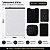 Kit 50 unidades Saco Ziper Trilho Preto fosco 20x30cm - Imagem 5