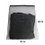Kit 50 Unidades Saco Trilho Ziper Preto fosco 30x40cm - Imagem 4