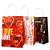 Kit com 12 Sacolas de Papel Modelo Love Sortidas Tam, 21x15 cm - Imagem 1