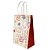 Kit com 12 Sacolas de Papel Modelo Love Sortidas Tam, 21x15 cm - Imagem 3