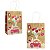 Kit 12 Sacolas de Presente Kraft Love Story 21x15x8cm - Imagem 4
