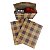 Kit 12 Unidade Sacolas Kraft 24x19x8cm Quadriculado - Imagem 3