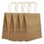 Sacola Kraft para Presente, 24,5x19x10 cm Pct com 12 un. Kraft Lisa - Imagem 1