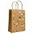 Kit 12 Sacola de presente Kraft 25x18x9cm Borboleta sortido - Imagem 5