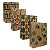Kit 12 Sacola de presente Kraft 24x18x7cm casual sortido - Imagem 1