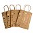 Kit 12 Sacola de presente Kraft 21x15x8cm Borboleta sortido - Imagem 1