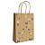 Kit 12 Sacola de presente Kraft 21x15x8cm Borboleta sortido - Imagem 5