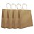 Kit 12 Sacolas Kraft cor Natural para Presente Tam 32x26 cm - Imagem 1