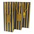 Sacolas Para Presente Garrafa de Vinho Premium Listras Marinho c/ Ouro Tam 35x11x8cm Pacote com 10 unidades - Imagem 2