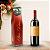 Kit 10 Sacolas Kraft de garrafa Vinho Natal 39x8x8cm - Imagem 9