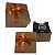 Kit 6 Caixa para Relógio Tam. 9x9cm Cores Mix - Imagem 4