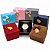 Kit 6 Caixas para Relógio Luxo com Laço Sortidas 9x9cm - Imagem 1