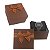 Kit 6 Caixa para Relógio 9x9cm liso com laço - Imagem 5