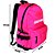 Mochila Juvenil Mormaii em Poliester Cor Pink com 5 compartimentos Pink - Imagem 2