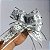 Kit 50 Laço Fácil de Organza com Poliester Coração 50mmx74cm - Imagem 14