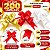 Kit com 200 Unidades Laço Fácil liso 12mm x 24 cm Sortidos - Imagem 2