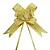 Kit 200 unidades Laço Fácil com Fio Dourado 30mm x 48cm - Imagem 5