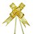 Laço Fácil com fio dourado 12mm x 20cm pacote com 200 peças - Imagem 15