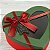 Kit 3 Caixas Coração Natal com Visor e Laço de Cetim - Imagem 3