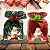 Kit 50 Sacos de presentes Laminado Natal 30x44 Listrado - Imagem 7