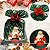 Kit 50 Sacos de presentes Laminado Natal 30x44 Listrado - Imagem 8