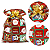 Kit 50 Sacos de presentes Laminado Natal 25x37 cm Pacote - Imagem 3