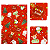 Kit 50 Sacos de presentes Laminado Natal 25x37 cm Pacote - Imagem 10